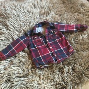 Naartjie thick flannel